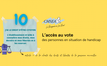 Favoriser l'accès au vote des personnes en situation de handicap