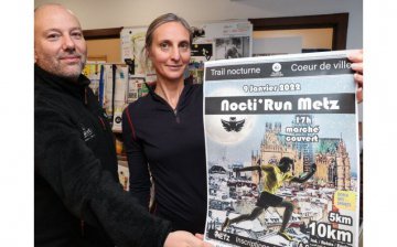 La première course sociale et solidaire dans les rues de Metz la nuit