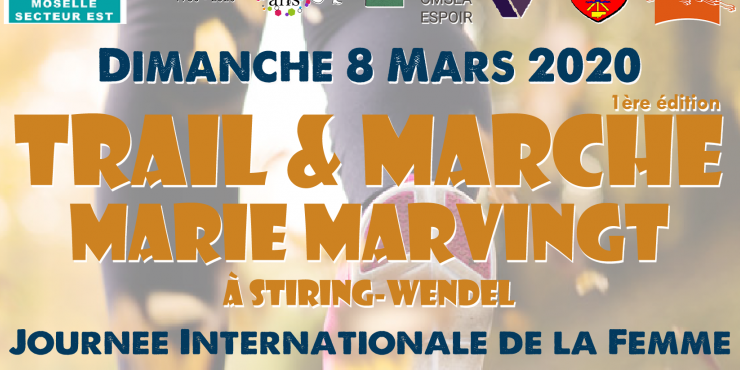 Trail et marche Marie Marvingt