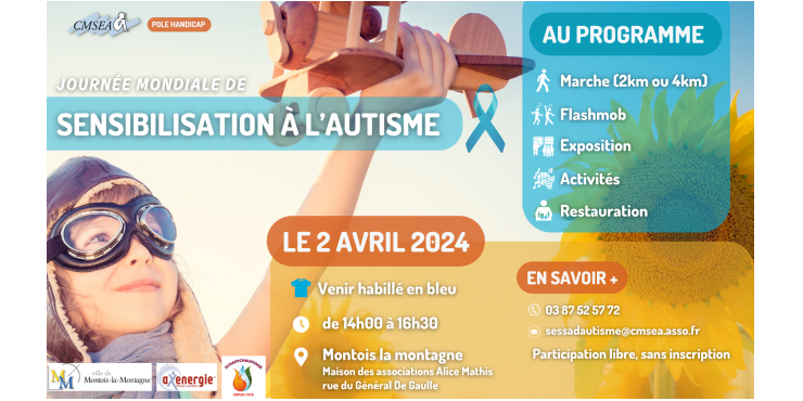 Une journée pour l'autisme : Sensibilisation et Solidarité à Montois-la-Montagne