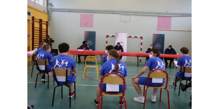 Trois basketteurs pros des Canonniers de Metz à l'IMPro de Morhange