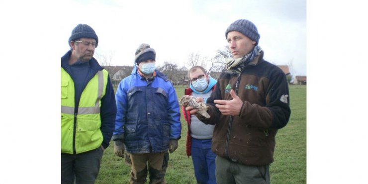 L'IMPro de Morhange à Givrycourt pour planter des haies et des arbres