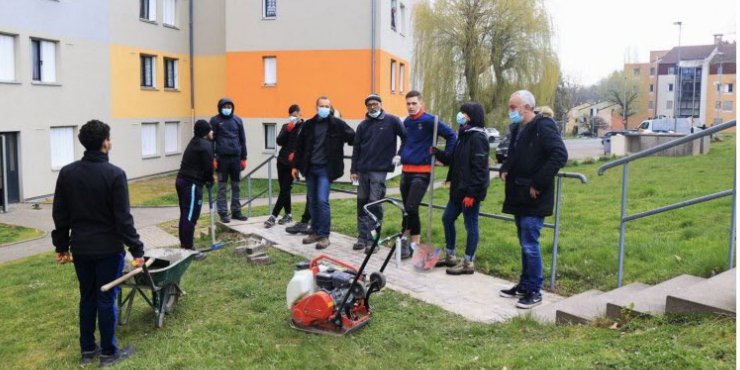 Un chantier d’insertion pour rompre l’isolement des jeunes.