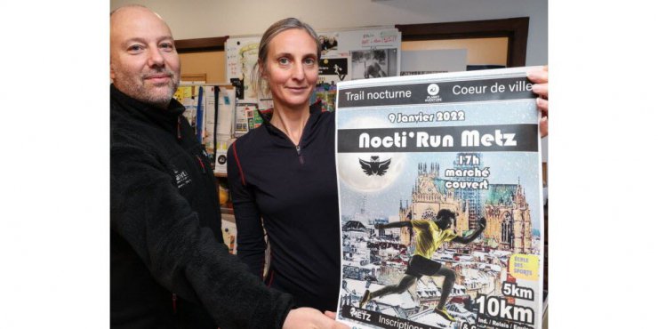 La première course sociale et solidaire dans les rues de Metz la nuit