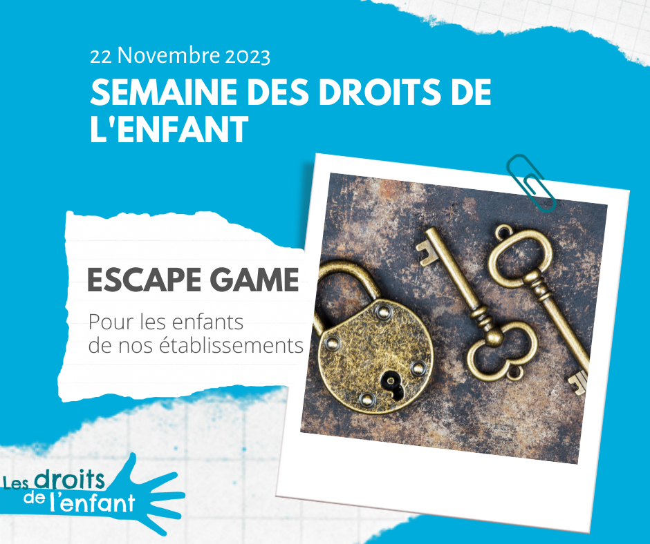 ESCAPE GAME POUR LES ENFANTS – Comité Départemental Olympique du Nord